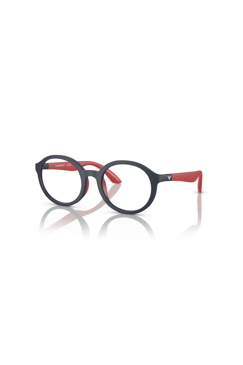 46mm Round optical glasses, Main, color, Blue
