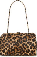 Loeffler Randall Zella Genuine Calf Hair Frame Clutch