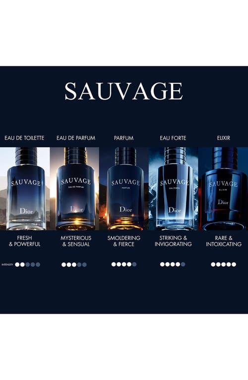 Dior Sauvage Eau De Parfum Set In Transparent