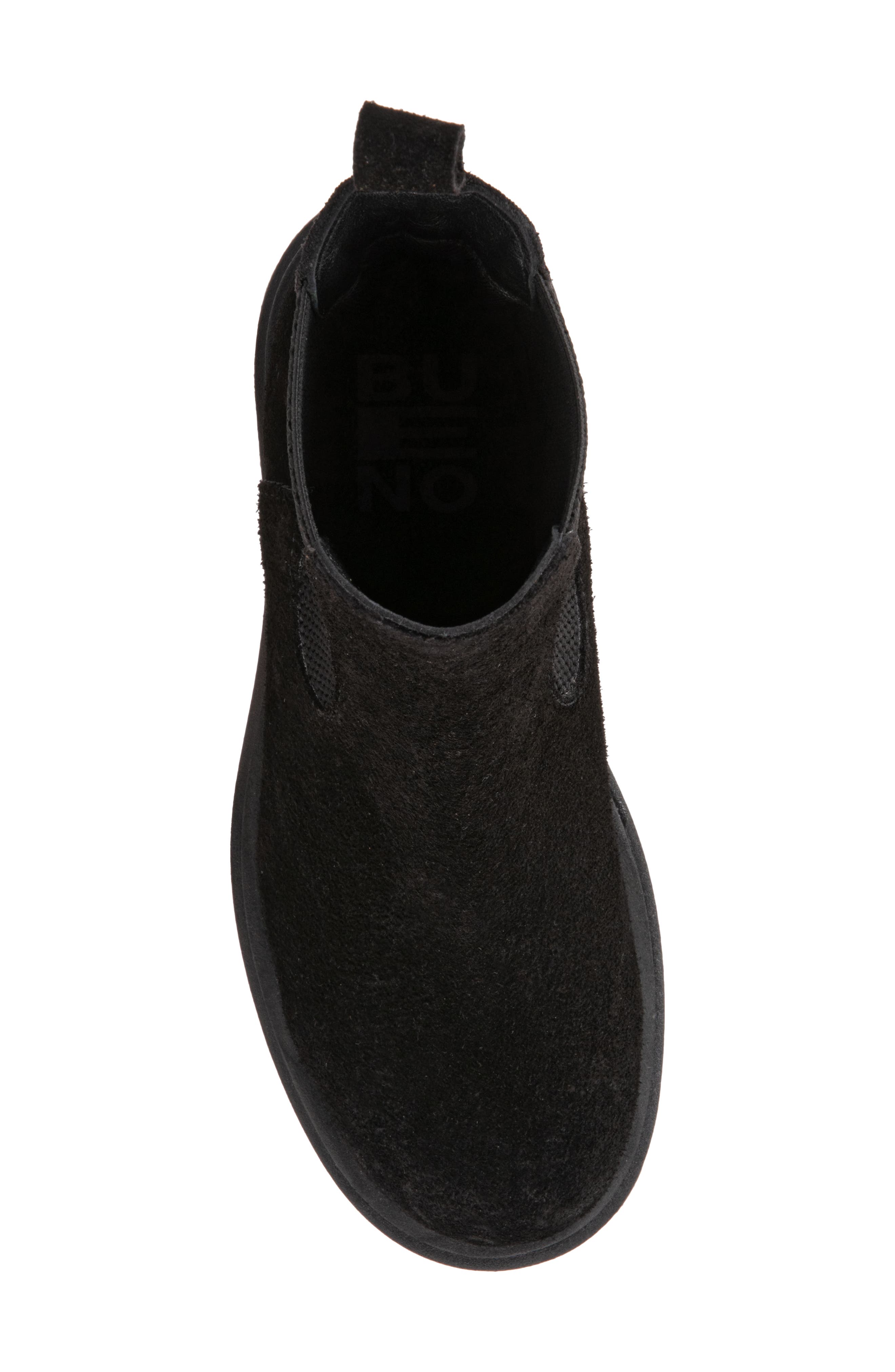 Bueno Wanda Chelsea Boot, Alternate, color, Black Suede