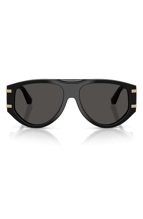 56mm Pilot Sunglasses