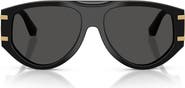Dolce&Gabbana 56mm Pilot Sunglasses
