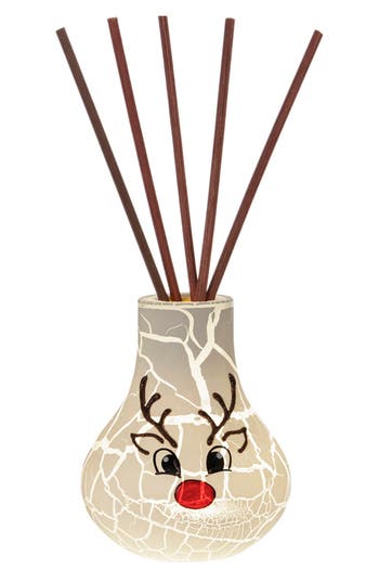 Home Essentials And Beyond Prancer 4.75" Jumbo Led Reed Diffuser In Multi