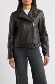 Sam Edelman Leather Moto Jacket