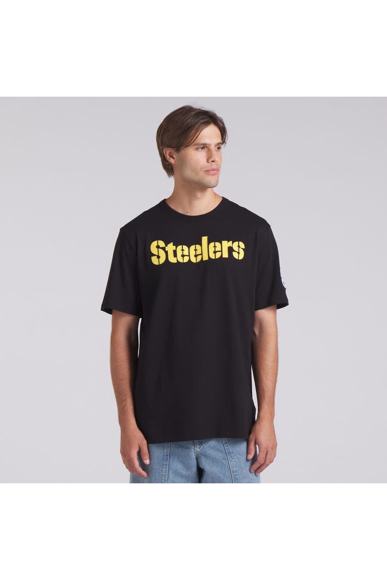 Men's Fanatics  Black Pittsburgh Steelers Legacy Cotton T-Shirt, Alternate, color, Black