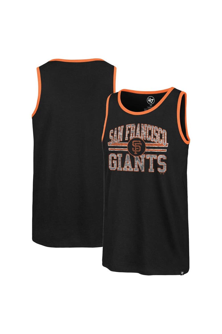 Men's '47 Black San Francisco Giants Winger Franklin Tank Top, Main, color, Black