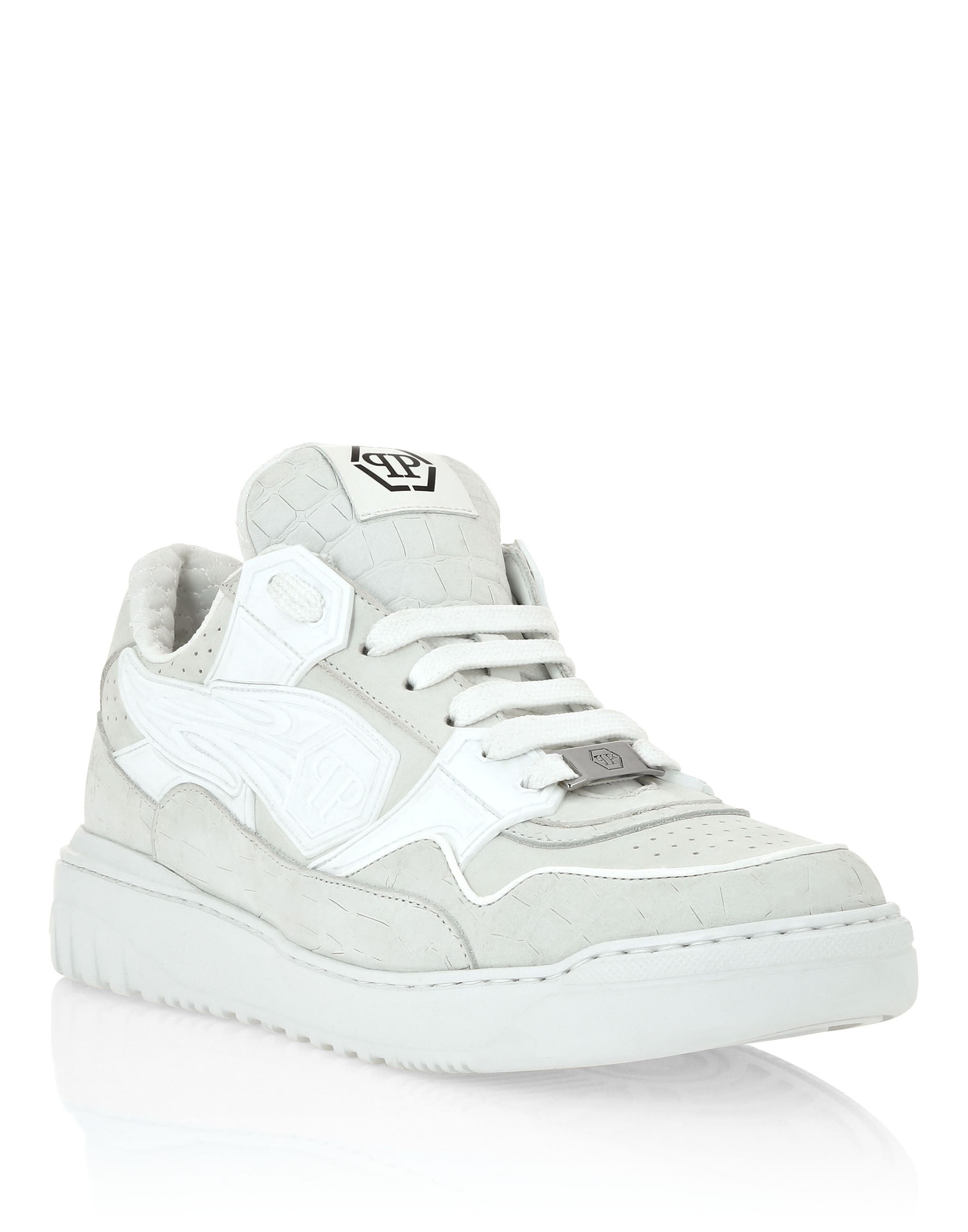 Nubuck Sneakers Blaze Gen. 01 Monocolor Men, Main, color, white