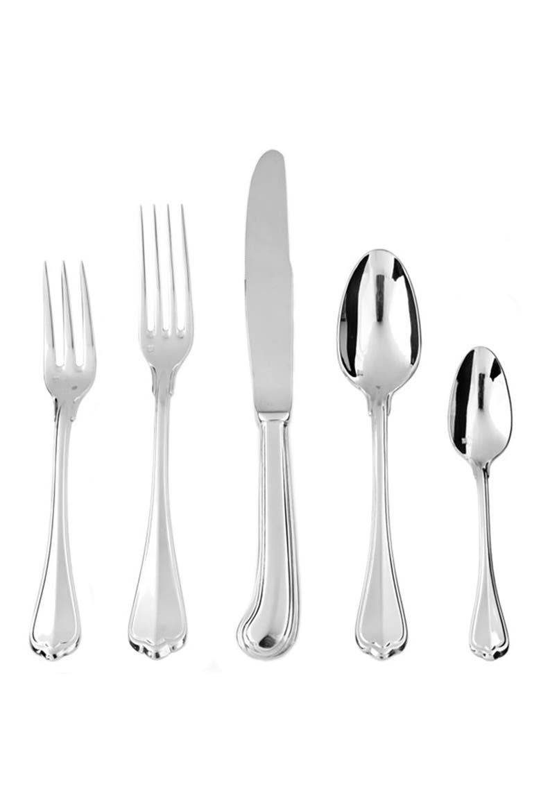 San Marco 20-Piece Flatware Set, Main, color, SILVER