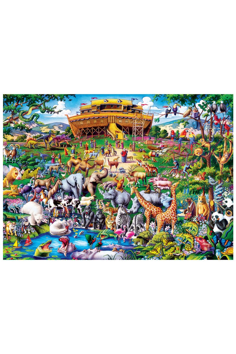 Noah's Ark - 1000 Piece Jigsaw Puzzle, Alternate, color, Multicolor