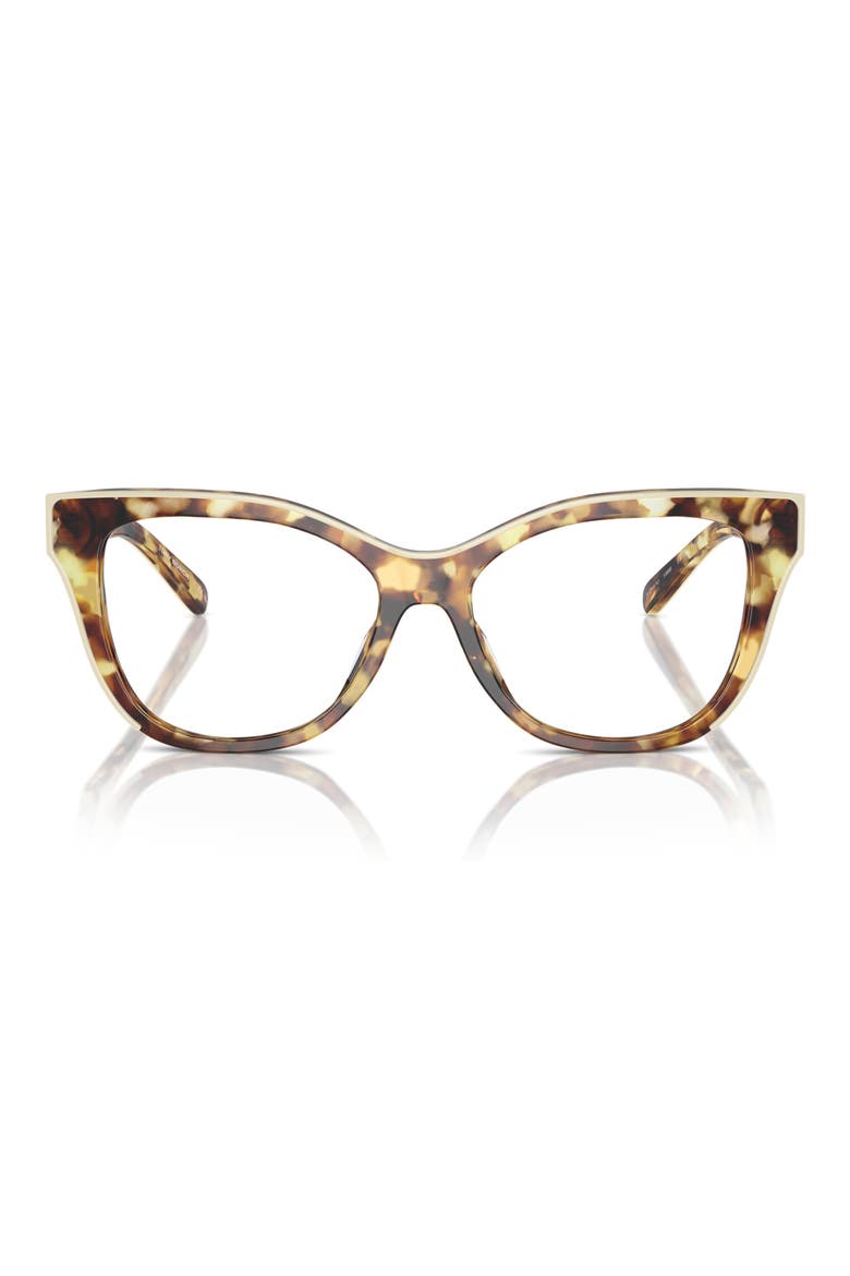 51mm Cat Eye Optical Glasses, Main, color, TORTOISE / IVORY