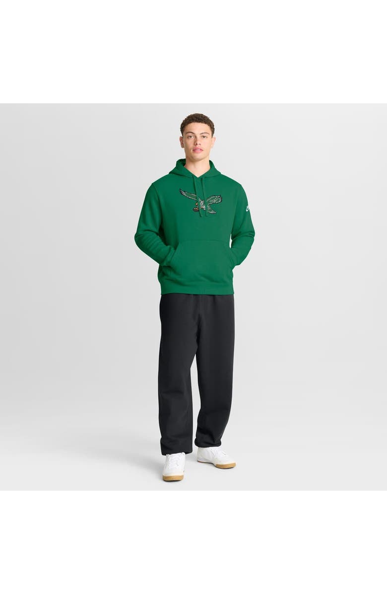 Nike Men's Nike Kelly Green Philadelphia Eagles Club Fleece Pullover Hoodie, Alternate, color,