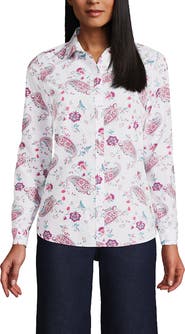 Lands' End No Iron Supima Cotton Long Sleeve Shirt