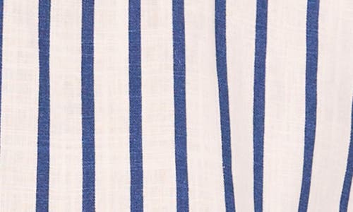 VINCE CAMUTO VINCE CAMUTO STRIPE PUFF SLEEVE TOP 