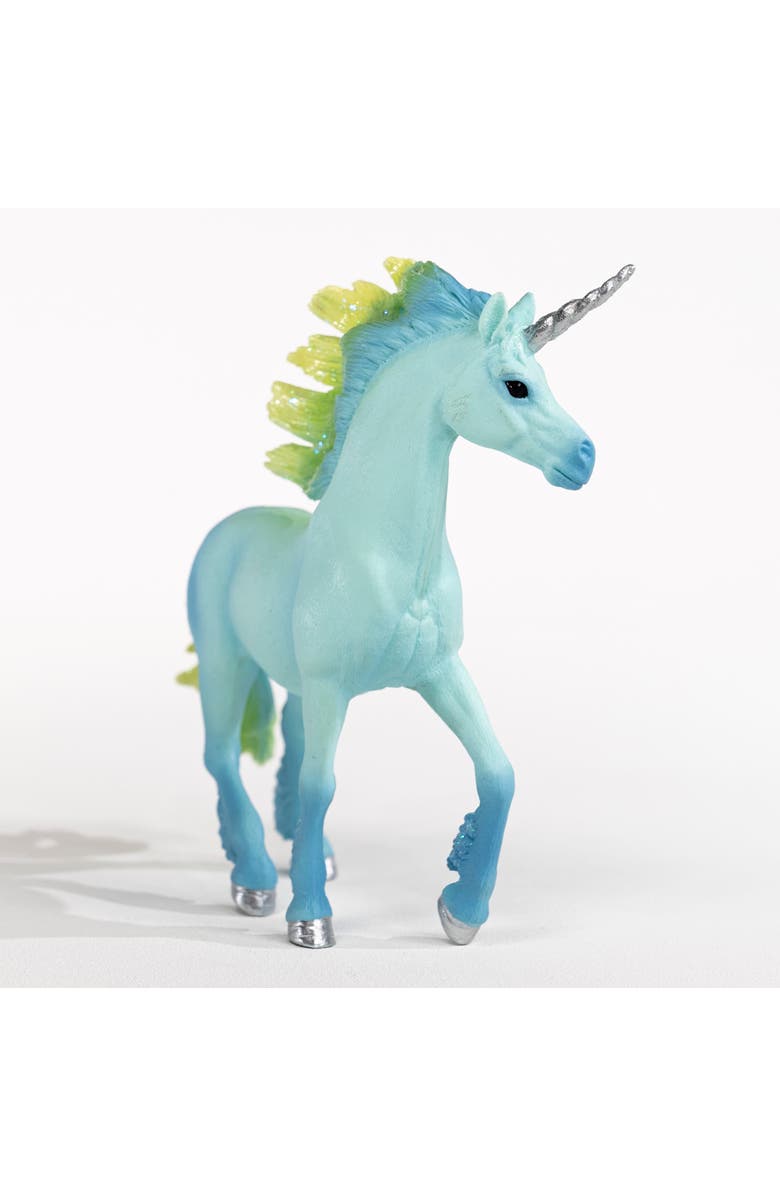 Schleich Bayala Marshmallow Unicorn Stallion, Toy Figure, Kids, Alternate, color, Multicolored