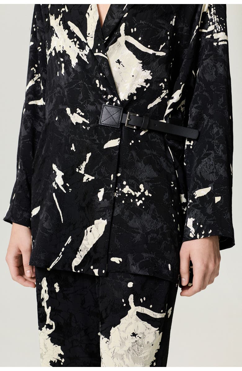 Nocturne Belted Detail Jacket, Alternate, color, Multi-Colored