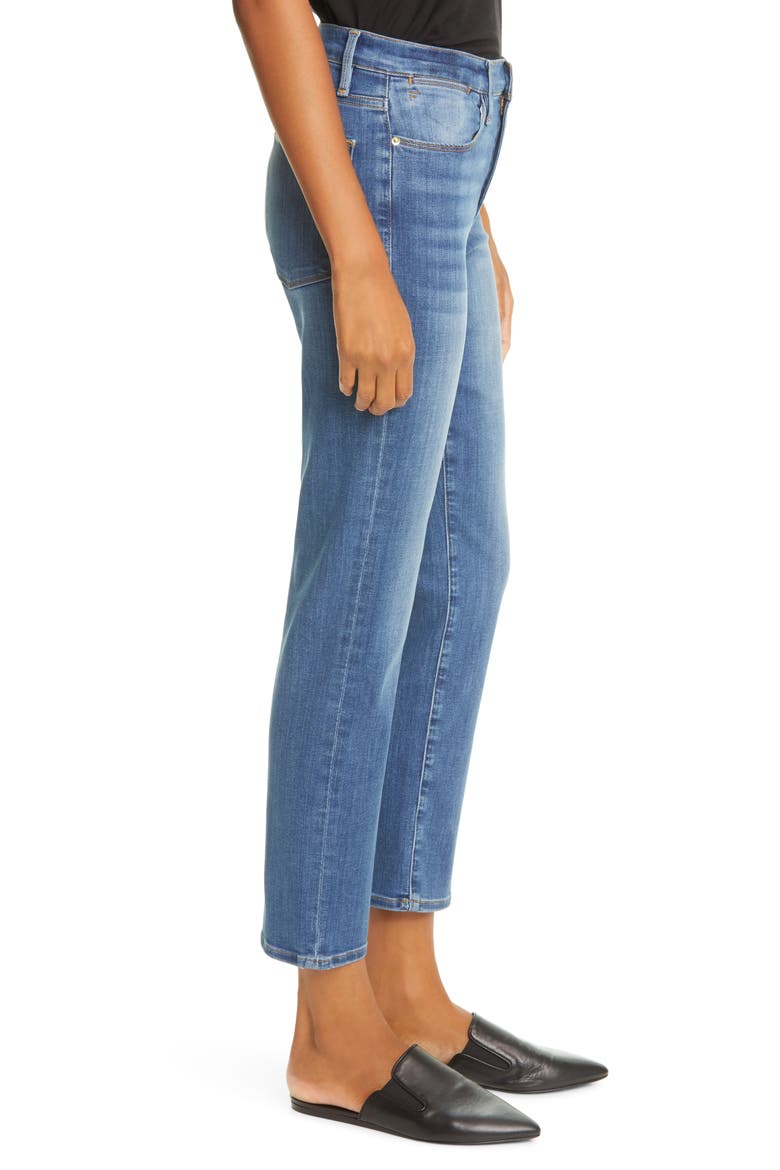 Le High Straight Leg Jeans, Alternate, color, BONHILL