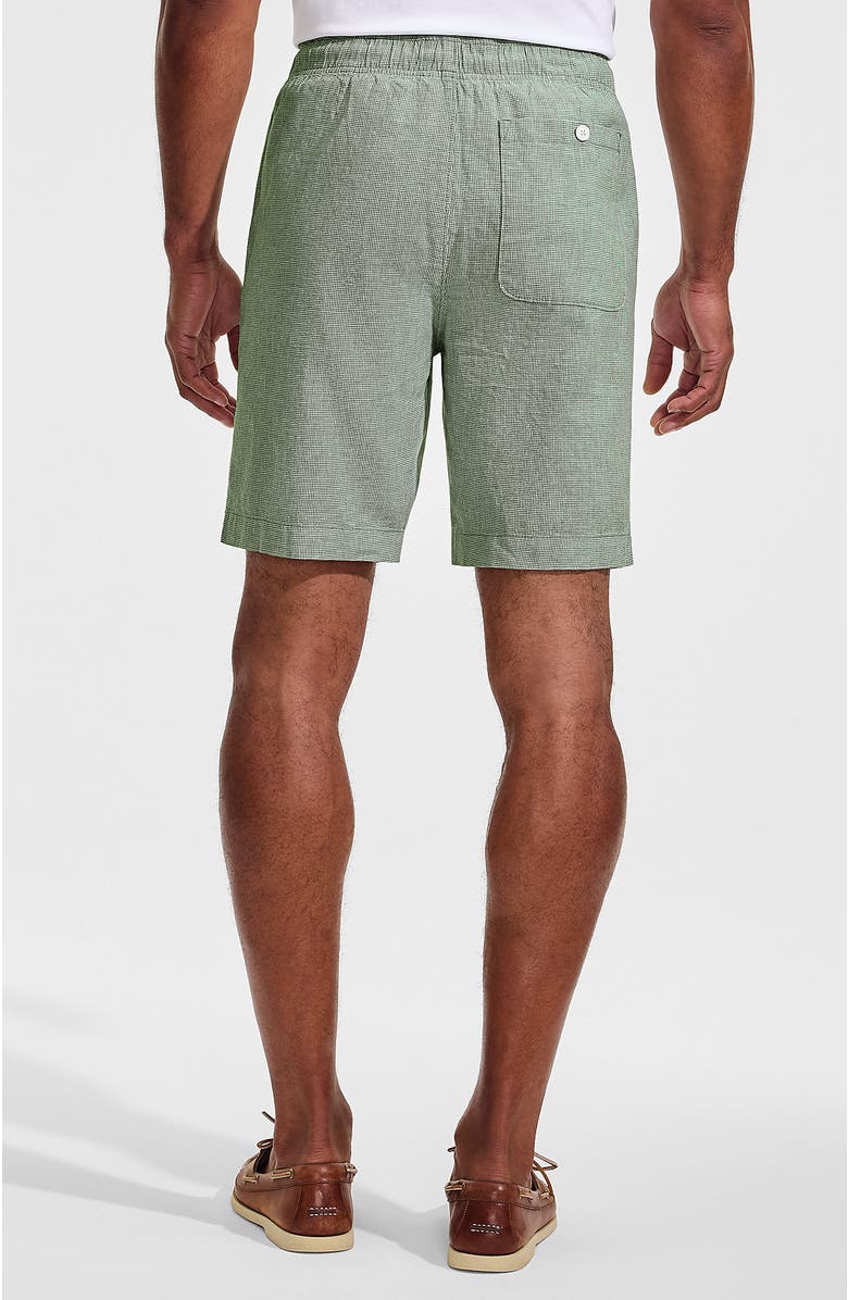 Lands' End 9" Pull On Deck Shorts, Alternate, color, Pale Eucalyptus