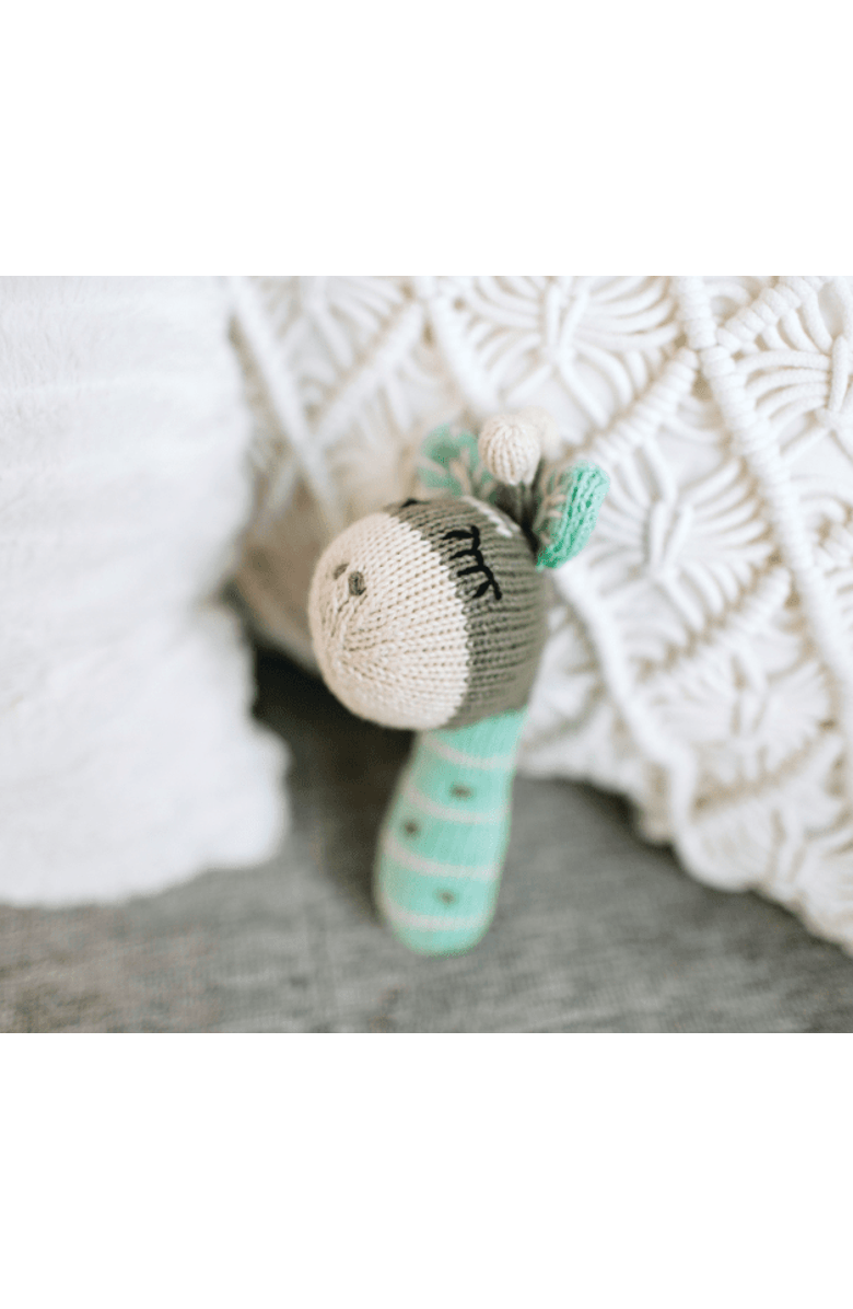 Finn + Emma Organic Cotton Mini Rattle, Alternate, color, Ami The Giraffe