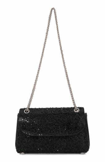 BERNESS Rhinestone Pavé Crossbody Bag