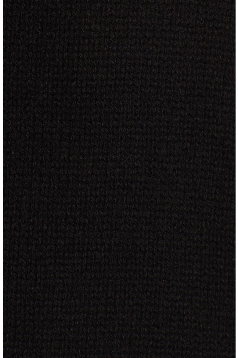 VLOGO Chain Detail Cashmere Sweater, Alternate, color, 0NO NERO