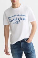 Scotch & Soda Regular Fit Cotton Graphic T-Shirt