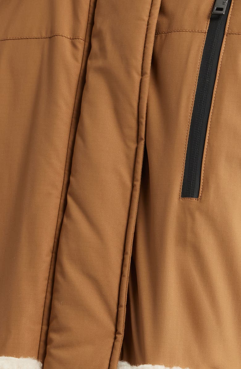 UGG<sup>®</sup> Kaysin Fleece Trim Down Parka, Alternate, color, Chestnut