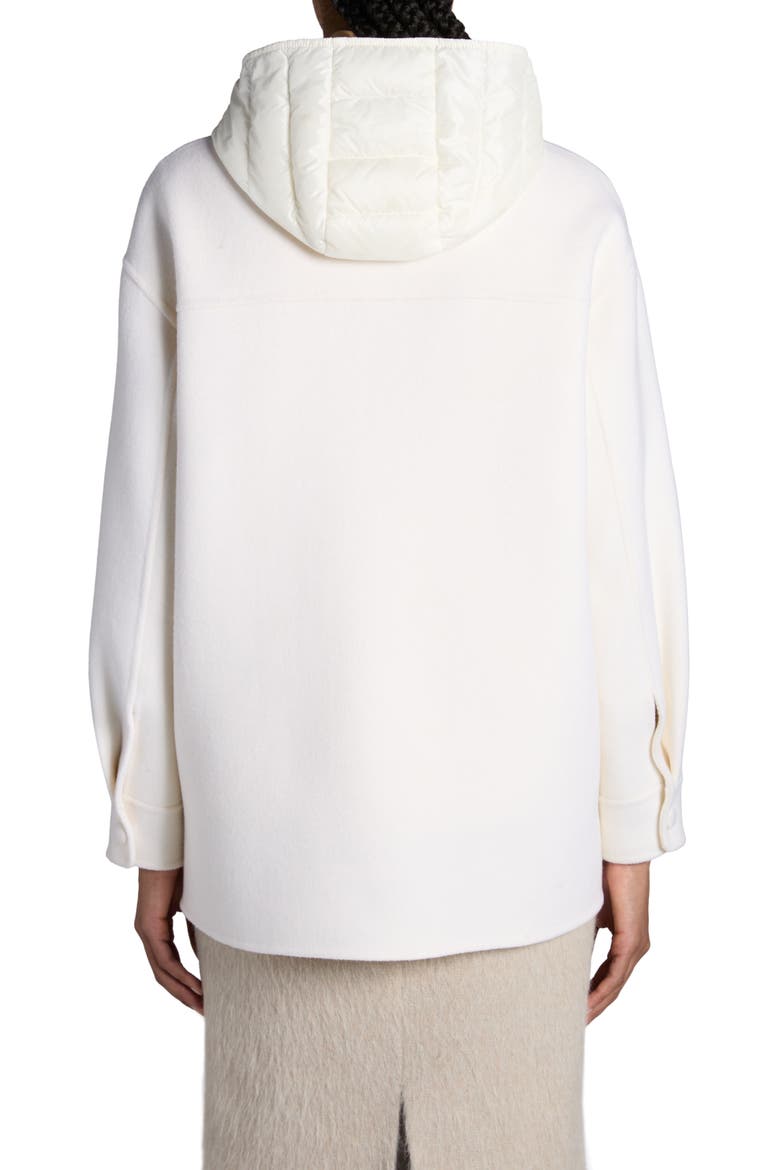 Bouchet Down Jacket, Alternate, color, WHITE
