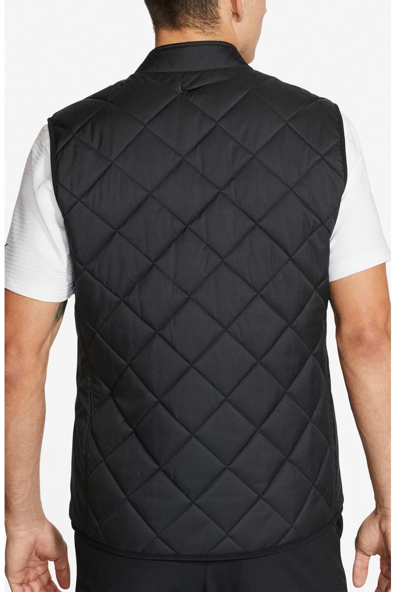Nike Reversible Quilted Golf Vest, Alternate, color, BLACK/ DARK SMOKE GREY
