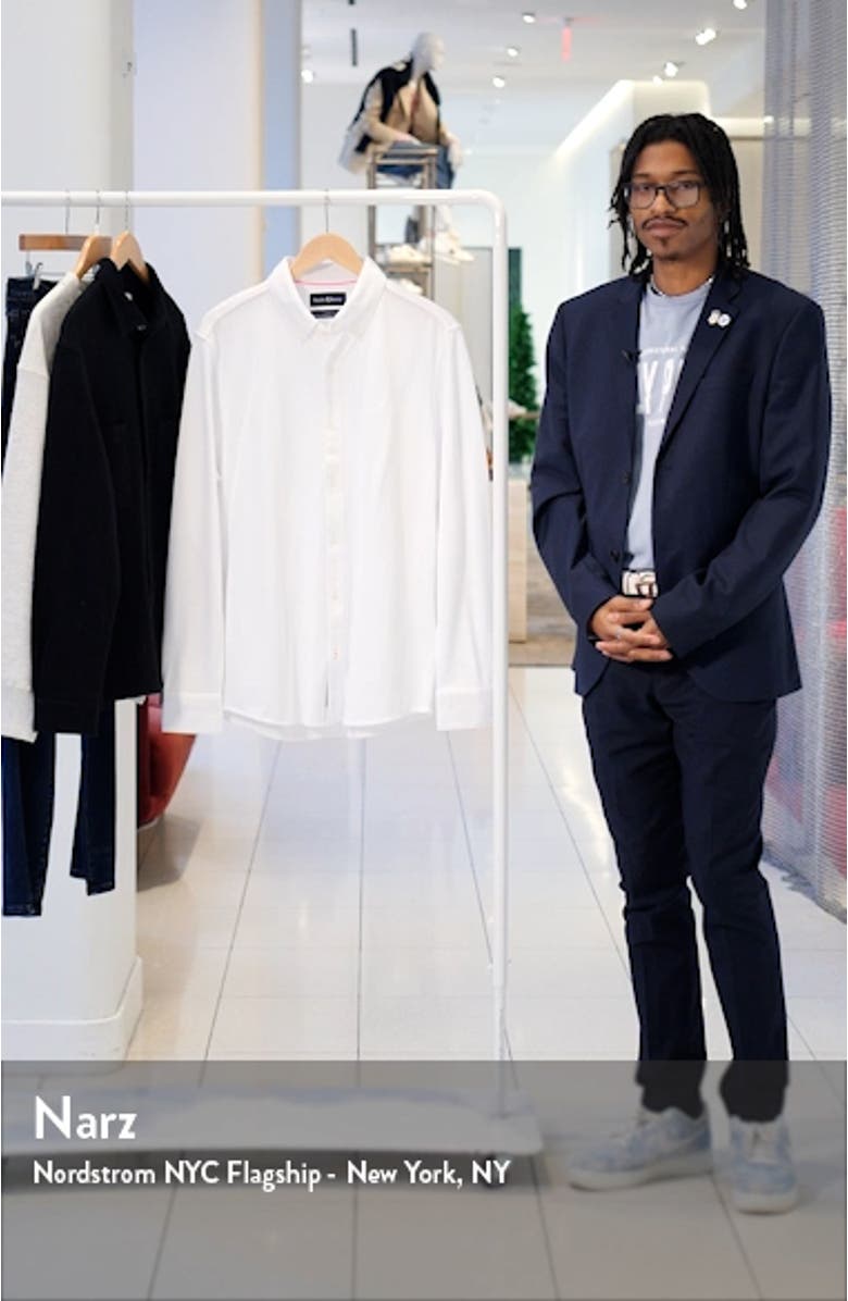 Astor Piqué Button-Down Shirt, sales video thumbnail