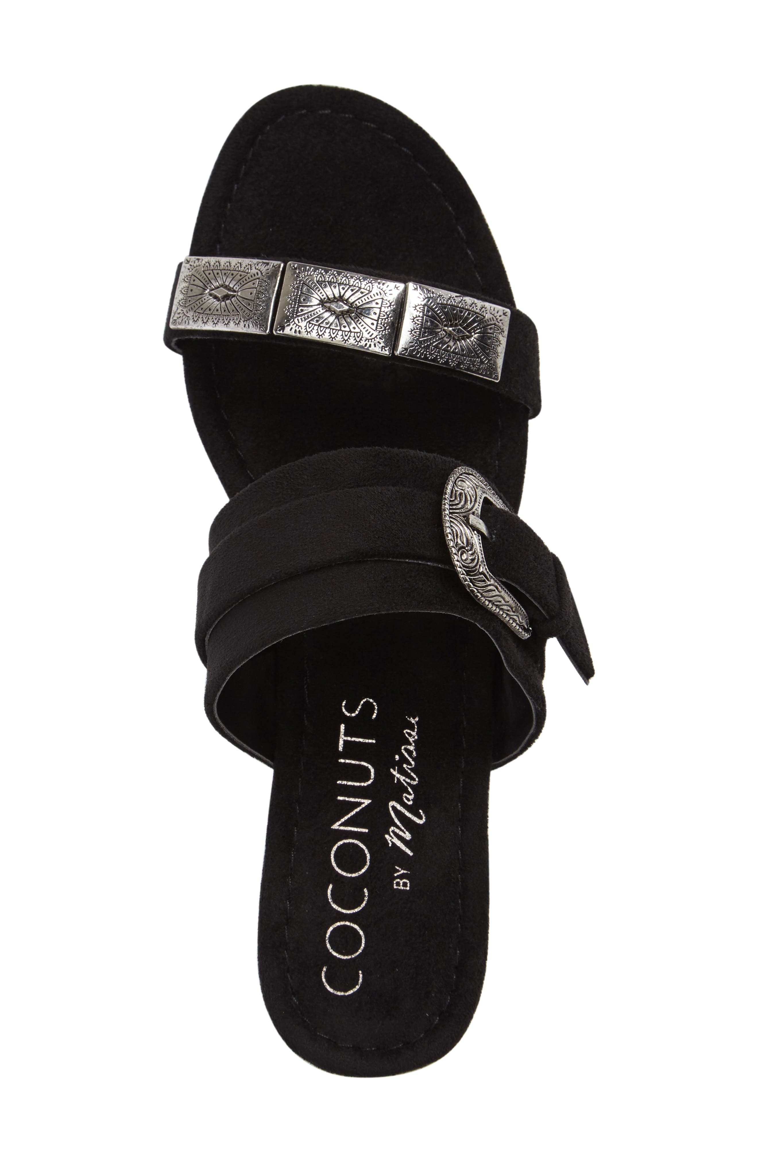 Matisse Brantley Buckle Slide Sandal, Alternate, color, 
