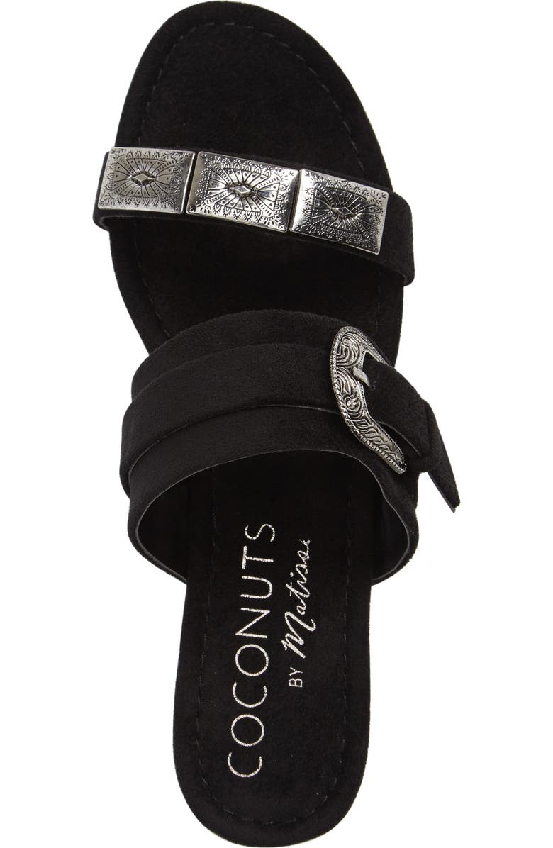 Matisse Brantley Buckle Slide Sandal, Alternate, color,