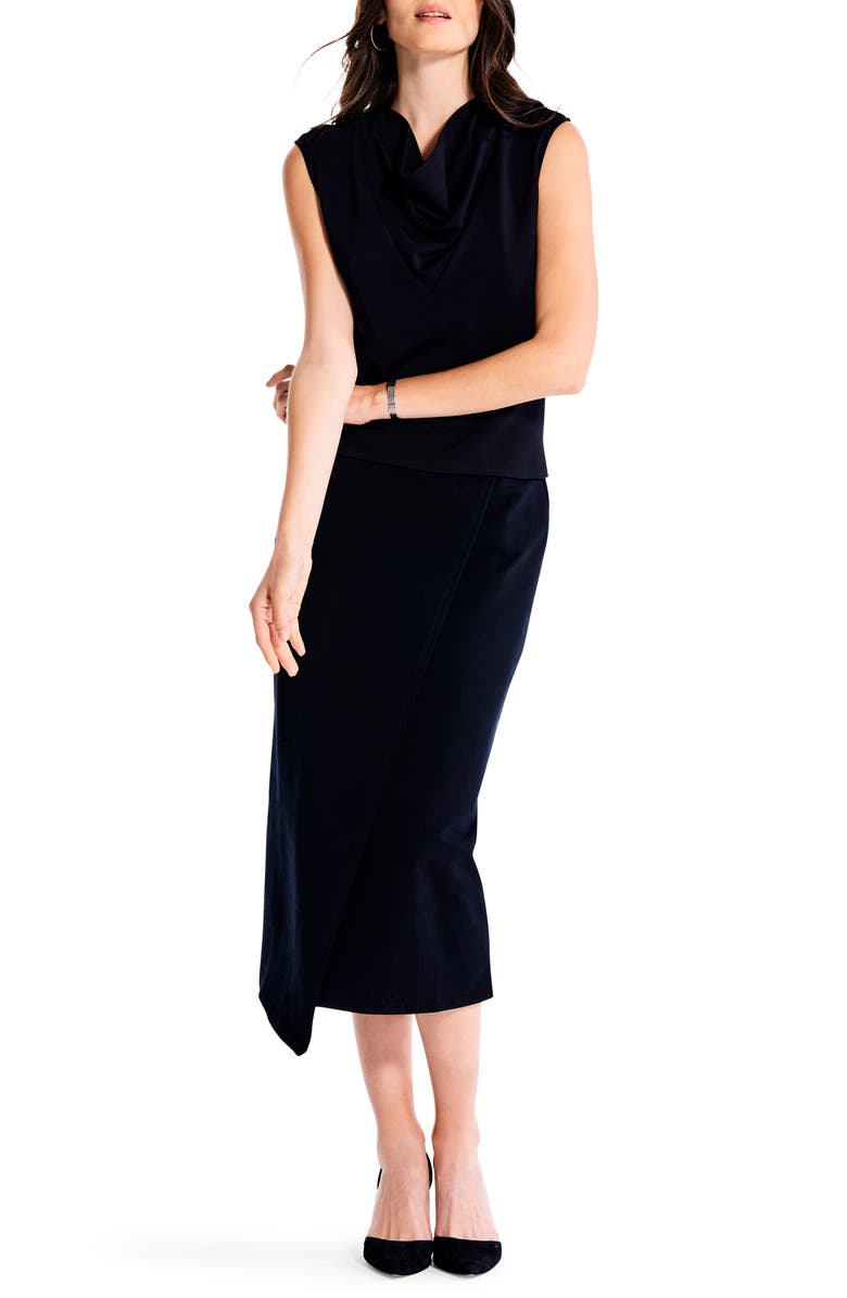 NIC+ZOE Cascade Cowl Neck Sleeveless Top, Alternate, color,