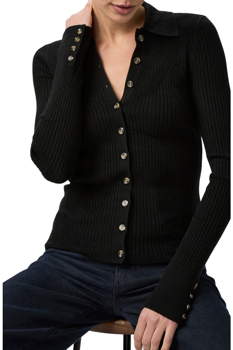 Jayde Rib Top, Alternate, color, BLACK