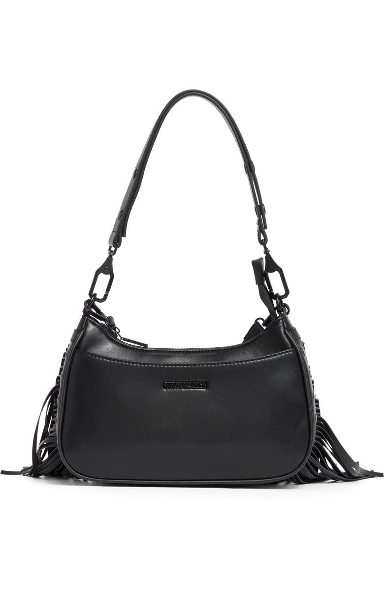 Steve Madden Bcecile Fringe Shoulder Bag, Main, color,