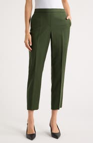 Theory Sleek Flannel Treeca Pull-On Pants