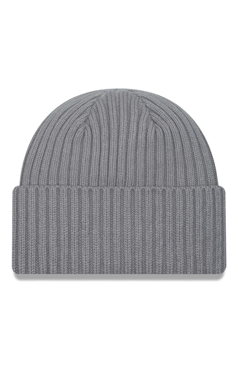 New Era Men's New Era  Gray Denver Broncos Color Pack Multi Cuffed Knit Hat, Alternate, color, 