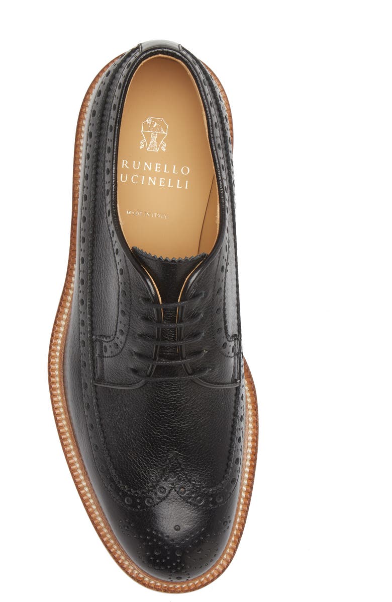 Brunello Cucinelli Longwing Derby, Alternate, color,
