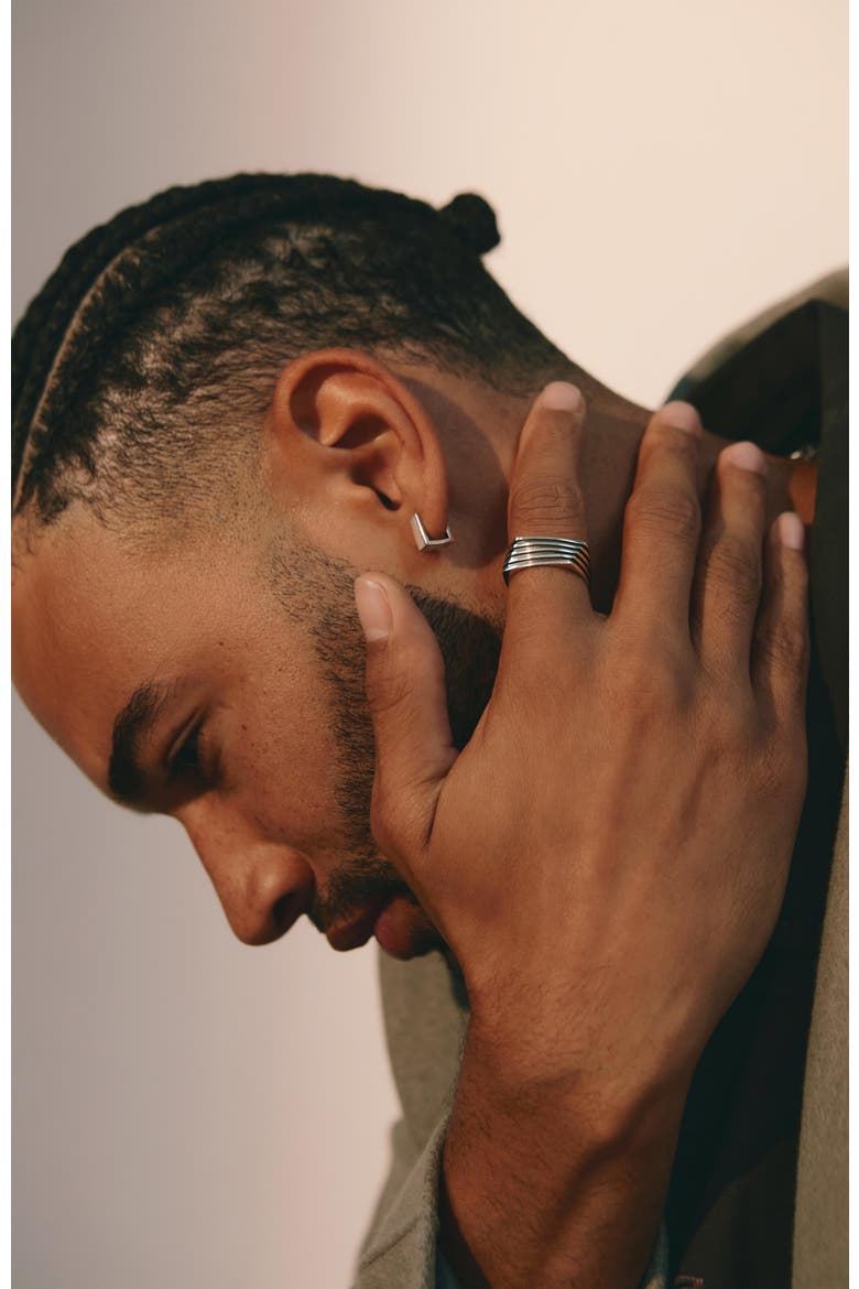Level Up Ring, Alternate, color, Silver