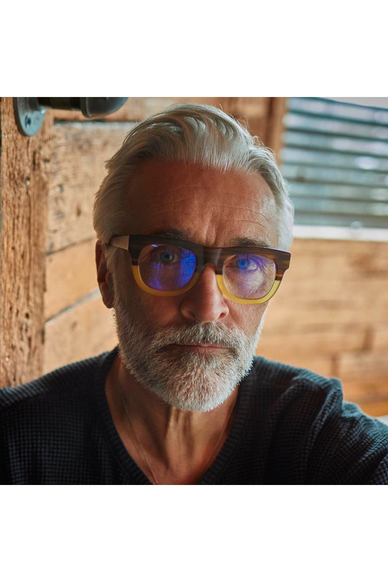 D28 | Reading Glasses, Alternate, color, Bullet Coffee