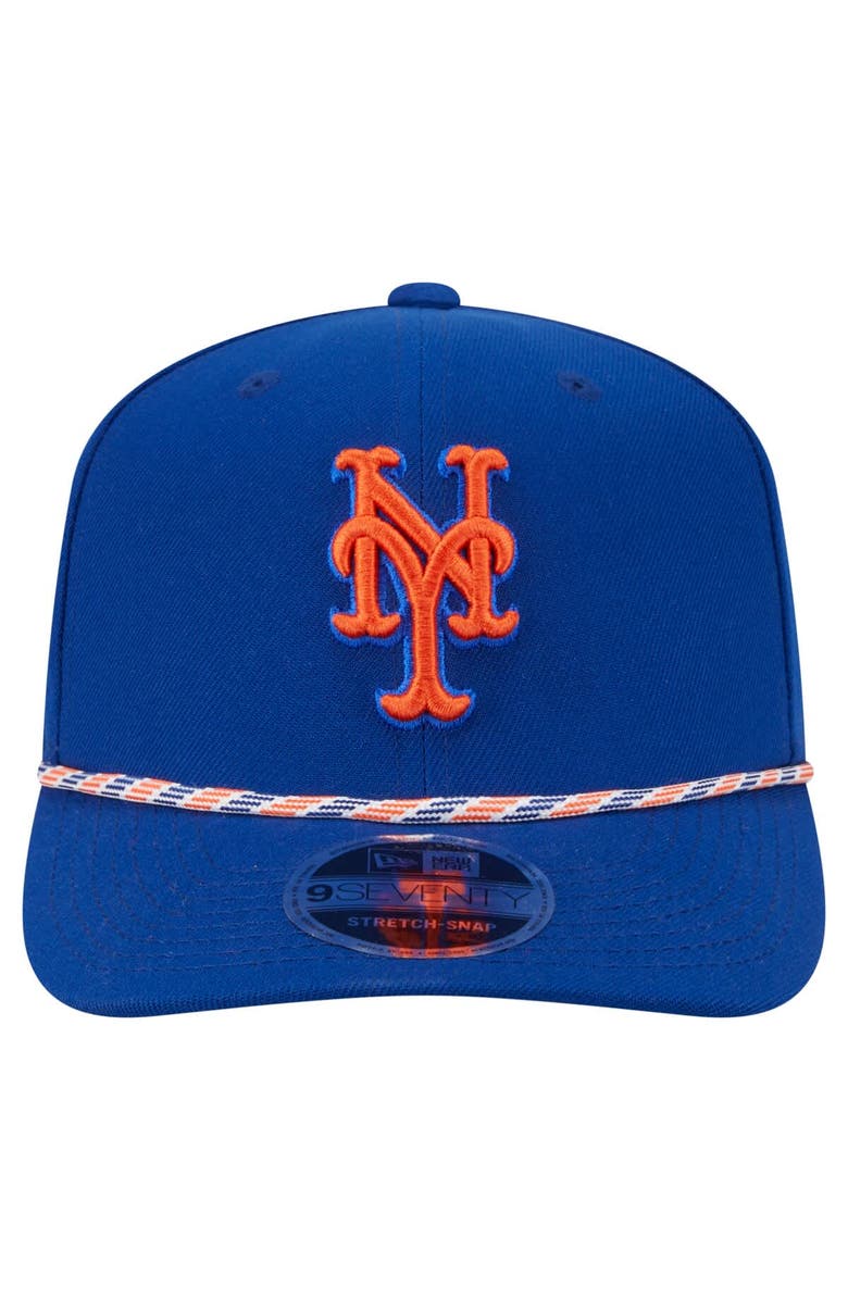 New Era Men's New Era Royal New York Mets Multi-Rope 9SEVENTY Stretch-Snap Hat, Alternate, color, Royal