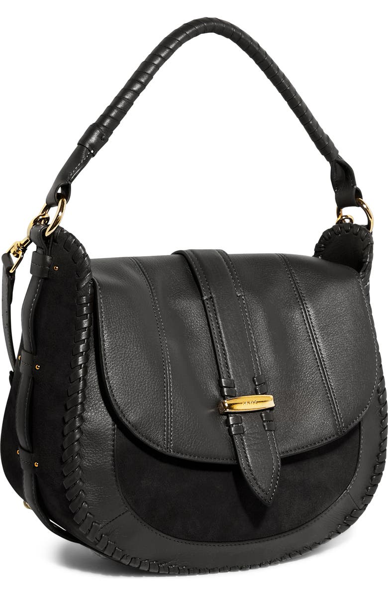 AIMEE Willow Convertible Leather Shoulder Bag, Alternate, color,