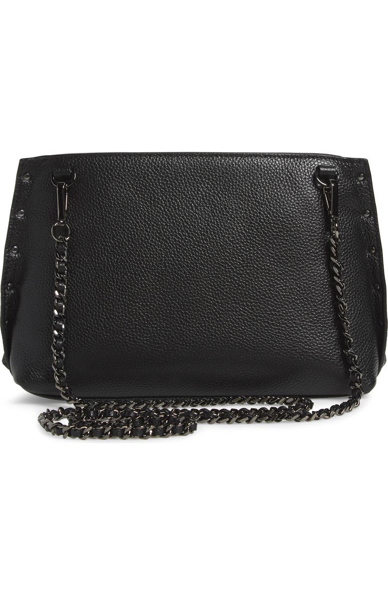 Ted Baker London Jemira Bow Leather Clutch, Alternate, color,