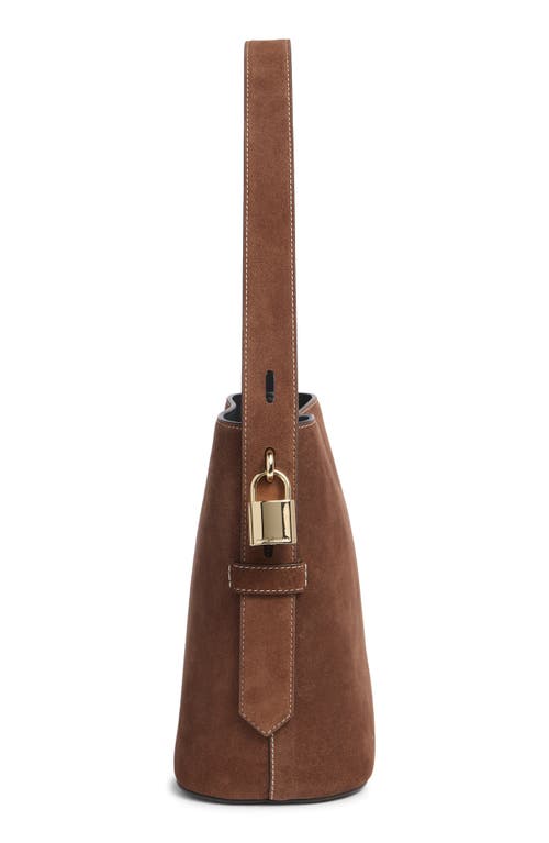 Marc Jacobs Suede Bucket Bag In Brown