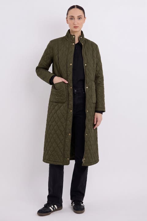 BarnForm Long Lightweight Trench Jacket