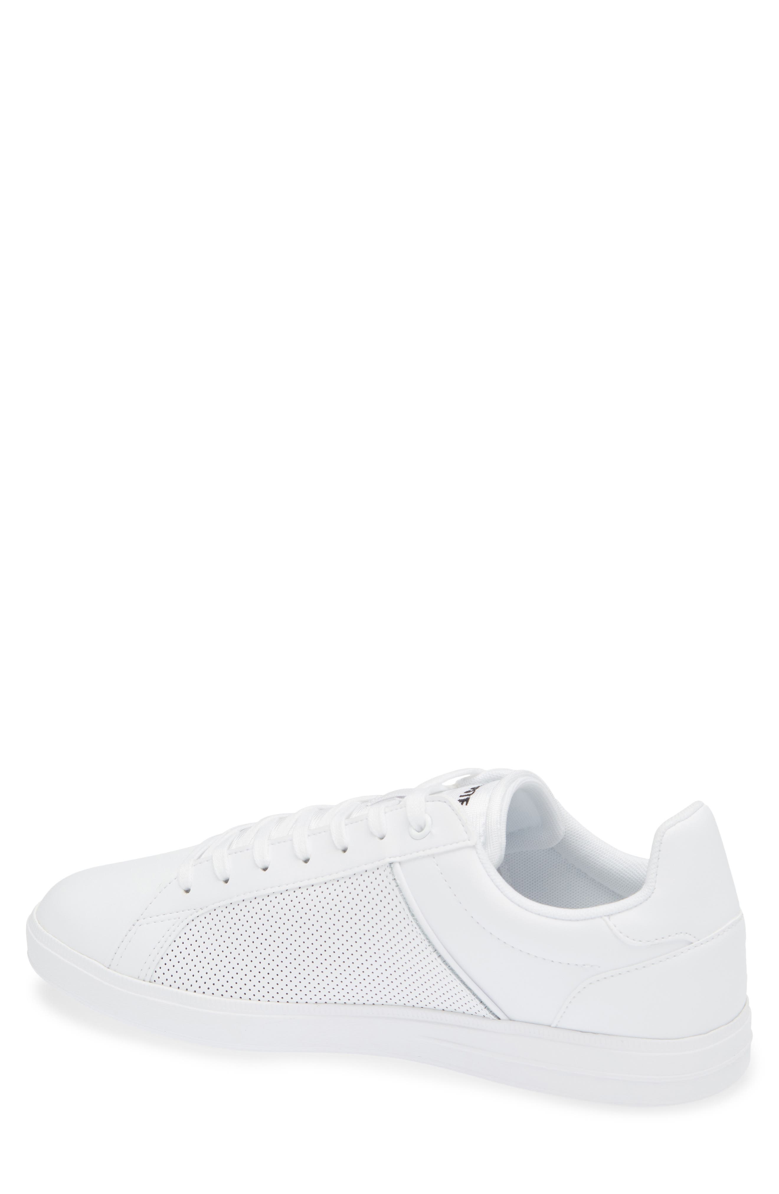 Low Top Court Sneaker, Alternate, color, WHITE/ WHITE