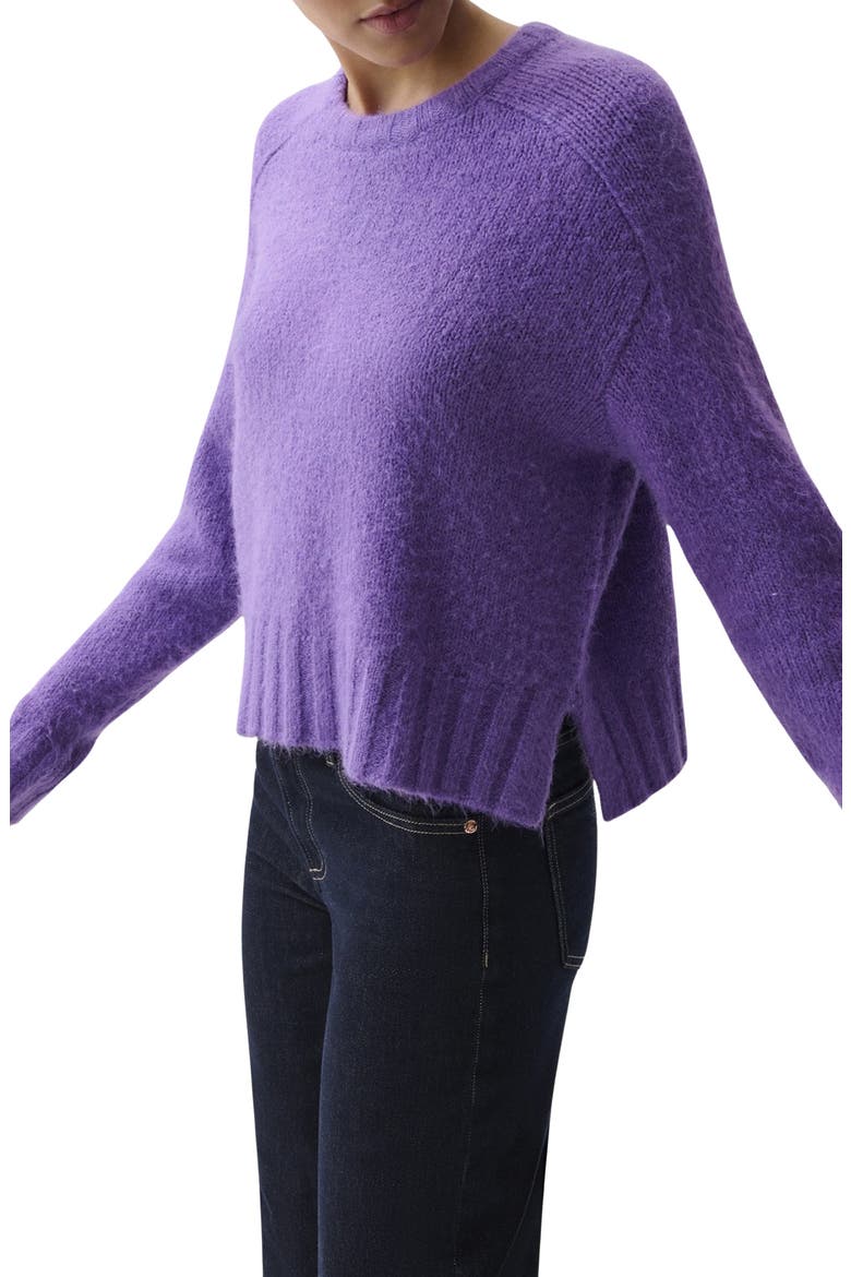 Adina Crewneck Sweater, Alternate, color, MOONLIT VIOLET