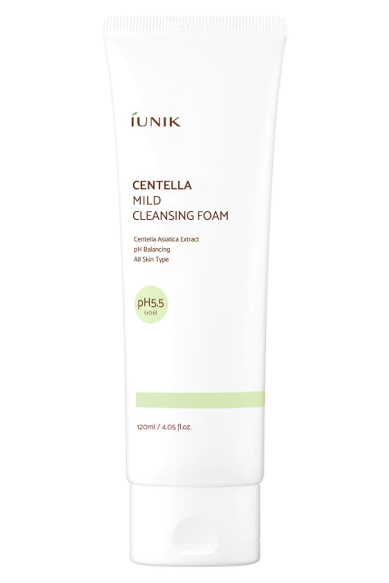 Centella Mild Cleansing Foam, Main, color, NO COLOR