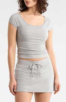 Abound Lace Trim T-Shirt