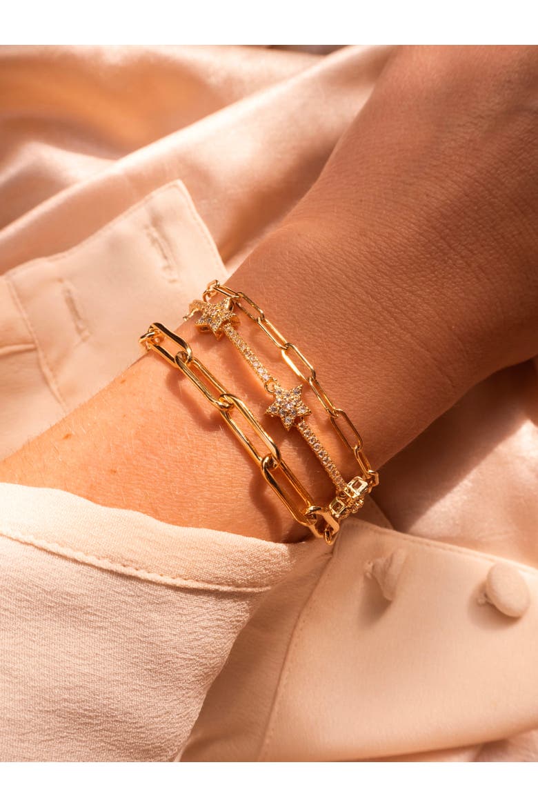 Nova Star Bracelet, Alternate, color, Gold
