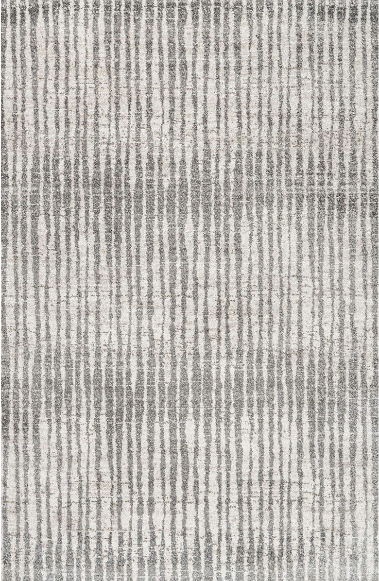 JONATHAN Y Skoura Modern Bold Stripe Area Rug, Alternate, color, Beige/Dark Gray